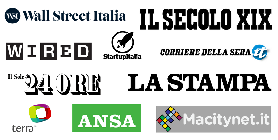 Various articles by La Stampa, Repubblica, Wired, Macitynet, Il Secolo XIX and more..